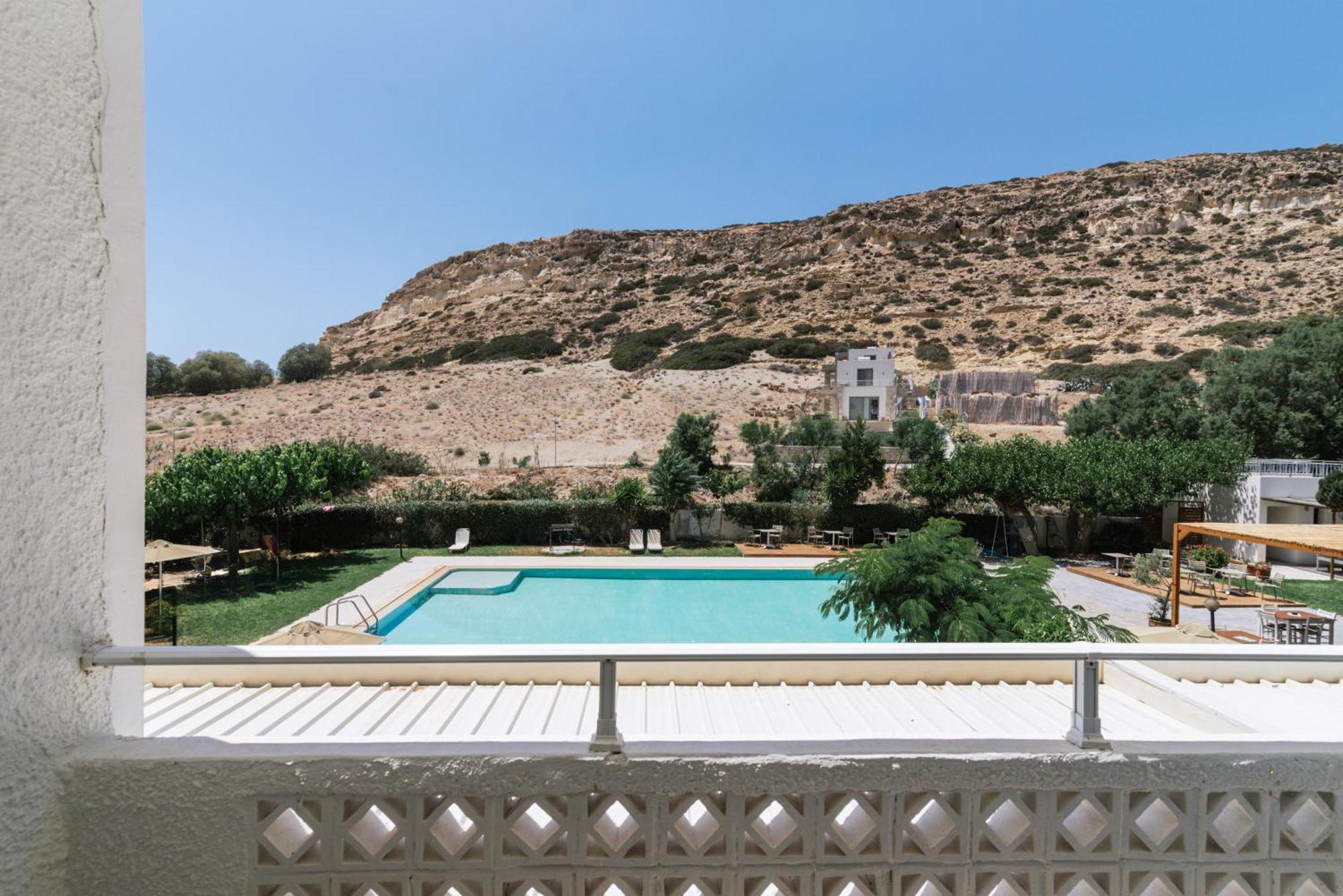 Matala Bay Hotel & Apartments Bagian luar foto